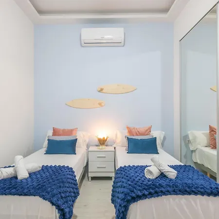 Apartment Puerto Marina Wifi Terraza 5 Pax Playa Ac Benalmadena