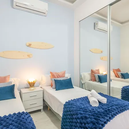 Apartment Puerto Marina Wifi Terraza 5 Pax Playa Ac Benalmadena
